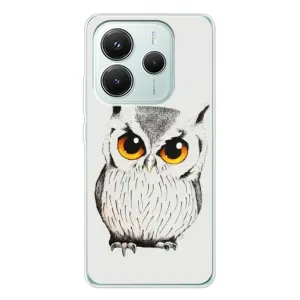 Чехол с птицами на Xiaomi Redmi Note 14 5G (VPrint) (Милая Сова)