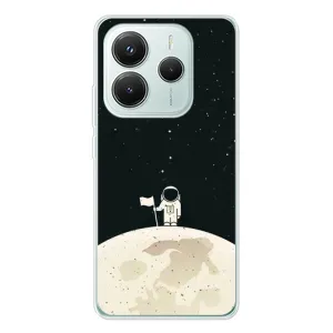 Космические Чехлы для Редми Ноут 14 5Джи (VPrint) (На луне)