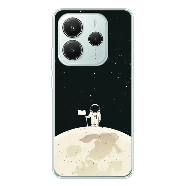 Чохол з принтом «На місяці» для Xiaomi Redmi Note 14 5G Чохол з принтом «На місяці» для Xiaomi Redmi Note 14 5G