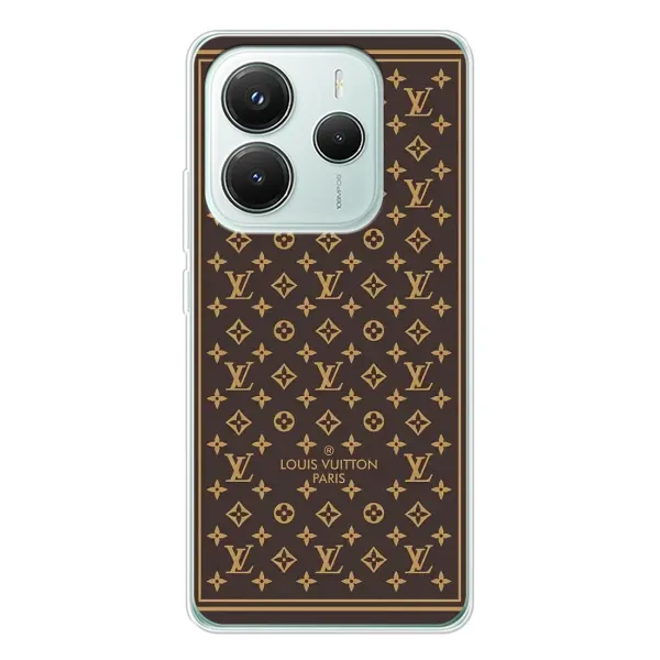Чехол с принтом «обои LV» для Xiaomi Redmi Note 14 5G