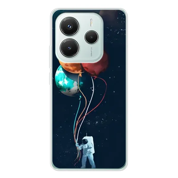 Чохол з принтом «Планети кульки» для Xiaomi Redmi Note 14 5G Чохол з принтом «Планети кульки» для Xiaomi Redmi Note 14 5G
