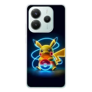 Чохол з Пікачу на Xiaomi Redmi Note 14 5G (Покемон)