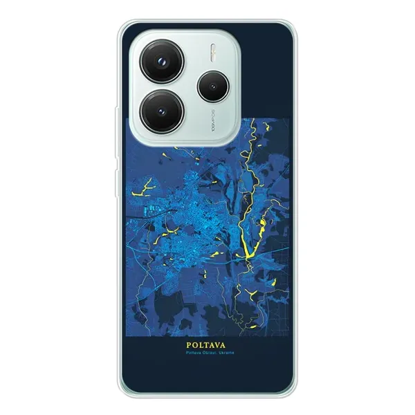 Чохол з принтом «Полтава» для Xiaomi Redmi Note 14 5G