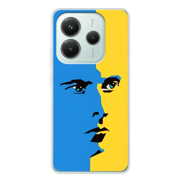 Чохол з принтом «Степан Бандера» для Xiaomi Redmi Note 14 5G Чохол з принтом «Степан Бандера» для Xiaomi Redmi Note 14 5G