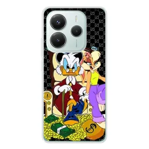 Чехли для Xiaomi Redmi Note 14 5G - Скрудж МакДак Louis Vuitton (PREMIUMPrint) (Стильна Утка)