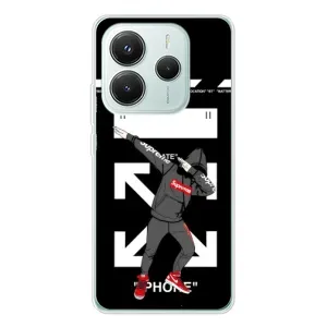 Чехол для Xiaomi Redmi Note 14 5G с картинкой Supreme (AlphaPrint) (Суприм)