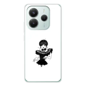 Чехлы Венсдей на Xiaomi Redmi Note 14 5G Уэнсдей (AlphaPrint) (танец Уэнздей)