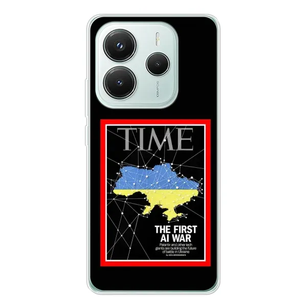 Чехол с принтом «TIME Ukraine» для Xiaomi Redmi Note 14 5G