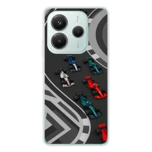 Чехол Формула1 на Xiaomi Redmi Note 14 5G (Трасса Ф1)