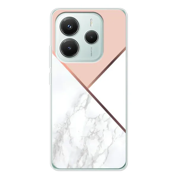 Чехол с принтом «Тройной мрамор» для Xiaomi Redmi Note 14 5G