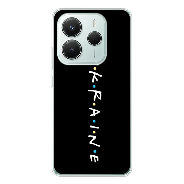 Чехол с принтом «ukraine» для Xiaomi Redmi Note 14 5G