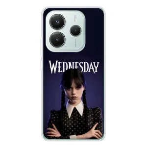 Силиконовый чехол с картинкой для Xiaomi Redmi Note 14 5G (Wednesday)