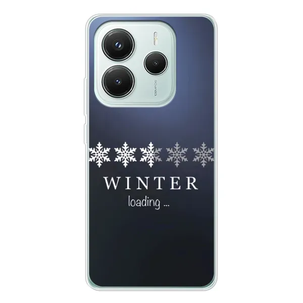Чохол з принтом «Winter loading» для Xiaomi Redmi Note 14 5G Чохол з принтом «Winter loading» для Xiaomi Redmi Note 14 5G