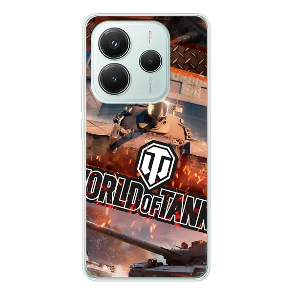Чохол з принтом «World of Tanks» для Xiaomi Redmi Note 14 5G