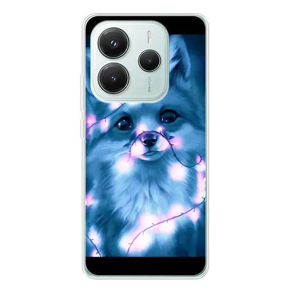 Чохол з принтом «Яскрава лисичка» для Xiaomi Redmi Note 14 5G