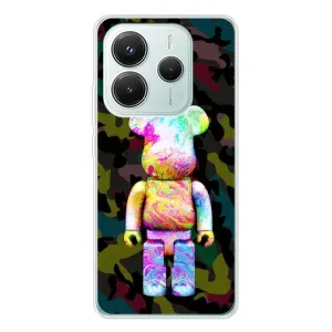 Чехлы для Xiaomi Redmi Note 14 5G - Bearbrick Louis Vuitton (PREMIUMPrint) (Яркий Bearbrick)