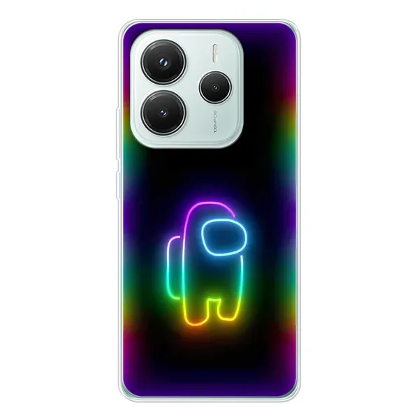 Чехол с принтом «Яркий скин» для Xiaomi Redmi Note 14 5G