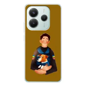 Чехлы с картинкой собаки Патрон для Xiaomi Redmi Note 14 5G (AlphaPrint) (ЗСУ Патрон)