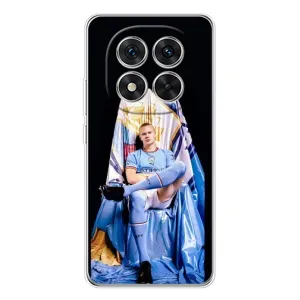 Чохли з футболістом Ерлінг Холанд для Xiaomi Redmi Note 14 Pro 5G (AlphaPrint) (футболіст Холанн)