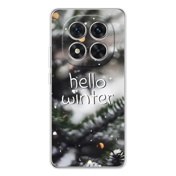 Чохол з принтом «Hello winter» для Xiaomi Redmi Note 14 Pro 5G