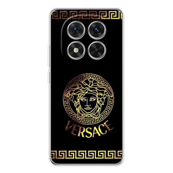 Чехол с принтом «Logo Versace» для Xiaomi Redmi Note 14 Pro 5G