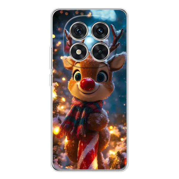 Чехол с принтом «Олень с шарфом» для Xiaomi Redmi Note 14 Pro 5G Чехол с принтом «Олень с шарфом» для Xiaomi Redmi Note 14 Pro 5G