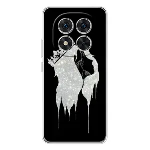 Чохол з Короною Редмі Нот 14 Про 5Джі - (AlphaPrint) (Принцеса)