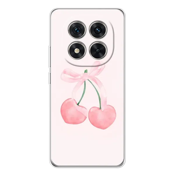 Чехол с принтом «Розовые вишни» для Xiaomi Redmi Note 14 Pro 5G