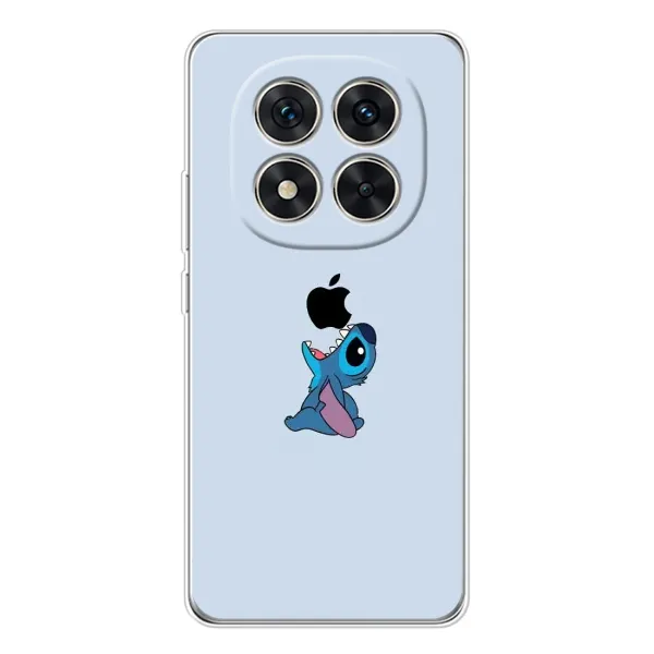 Чехол с принтом «Stitch apple» для Xiaomi Redmi Note 14 Pro 5G