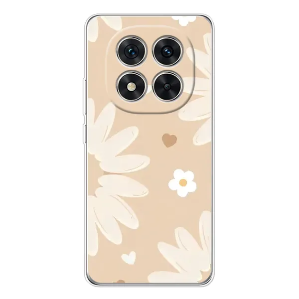 Чохол з принтом «Бежеві квіти» для Xiaomi Redmi Note 14 Pro Plus Чохол з принтом «Бежеві квіти» для Xiaomi Redmi Note 14 Pro Plus