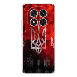 Украинские Чехлы для Xiaomi Redmi Note 14 Pro Plus с картинкой УПА (AlphaPrint) (ГЕРБ УПА)