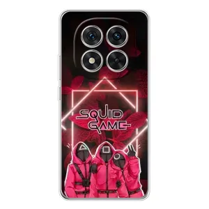 Чехол Гра в кальмара для Xiaomi Redmi Note 14 Pro Plus (Охранники Игра кальмара)
