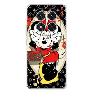 Чехол Disney Mouse Xiaomi Redmi Note 14 Pro Plus (PREMIUMPrint) (Минни peace)