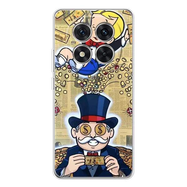 Чохол з принтом «Монополія Мен» для Xiaomi Redmi Note 14 Pro Plus