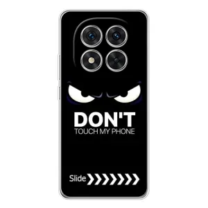 Чехол для Редми Нот 14 Про Плюс - (AlphaPrint) с печатью (ТОП продаж) (Не трогай телефон)