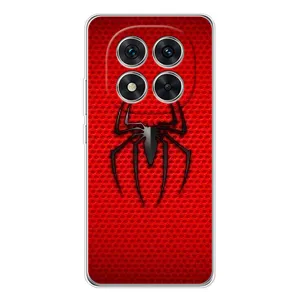 Чехол с человеком пауком для Xiaomi Redmi Note 14 Pro Plus - (AlphaPrint) (Паук Марвел)