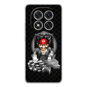 Чехлы с крутыми принтами для Xiaomi Redmi Note 14 Pro Plus - (PREMIUMPrint) (Супер Марио)