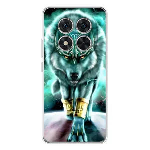 Защитные чехлы для Редми Нот 14 Про Плюс (AlphaPrint) (ХИТ продаж) ВОЛК (Яркий волк)