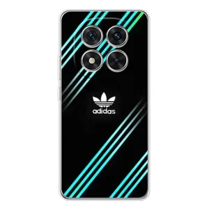 Чехлы Адидас для Xiaomi Redmi Note 14 Pro (AlphaPrint) (Адидас с полосами)