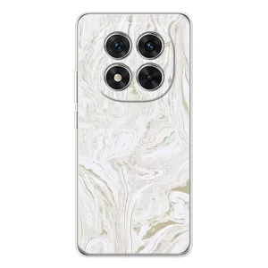 Мраморный чехол на Xiaomi Redmi Note 14 Pro (VPrint) (Белый мрамор)