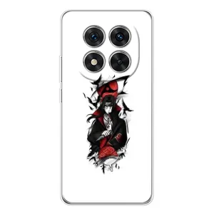 Чехлы на тему: Итачи Учиха для Xiaomi Redmi Note 14 Pro (AlphaPrint) (Итачи с атрибутами)