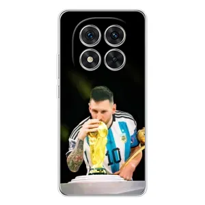 Чехлы для Xiaomi Redmi Note 14 Pro (Leo чемпион) (AlphaPrint) (Кубок Месси)