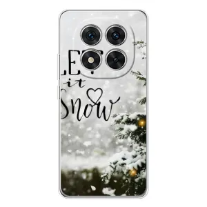 Новорічні, Святкові Чохли для Xiaomi Redmi Note 14 Pro - 2024 год (Let it snow)