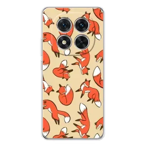 Чехлы с картинкой Лисички для Xiaomi Redmi Note 14 Pro (VPrint) (Лисички)