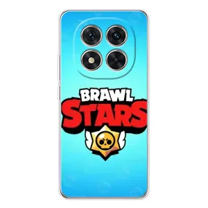 Чехлы Brawl Stars для Xiaomi Redmi Note 14 Pro (AlphaPrint) (Лого Бравл Старс)