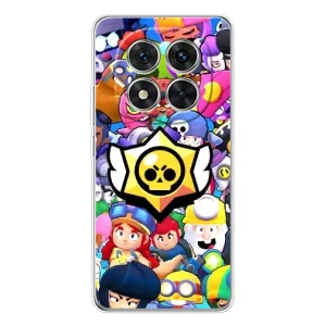 Чехол для Xiaomi Redmi Note 14 Pro Бравл Старс (VPrint) (Лого Brawl Stars)