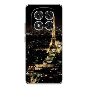 Чехол Эйфелева Башня для Xiaomi Redmi Note 14 Pro - (AlphaPrint) (Ночной Париж)