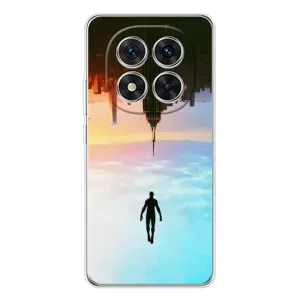 Чехол с человеком пауком для Xiaomi Redmi Note 14 Pro - (AlphaPrint) (Паук человек)