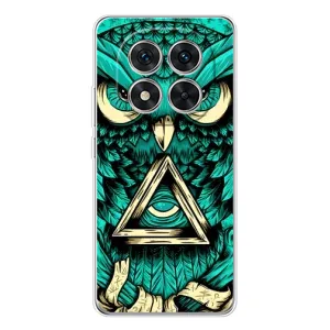 Чехол с птицами на Xiaomi Redmi Note 14 Pro (VPrint) (Сова с глазом)