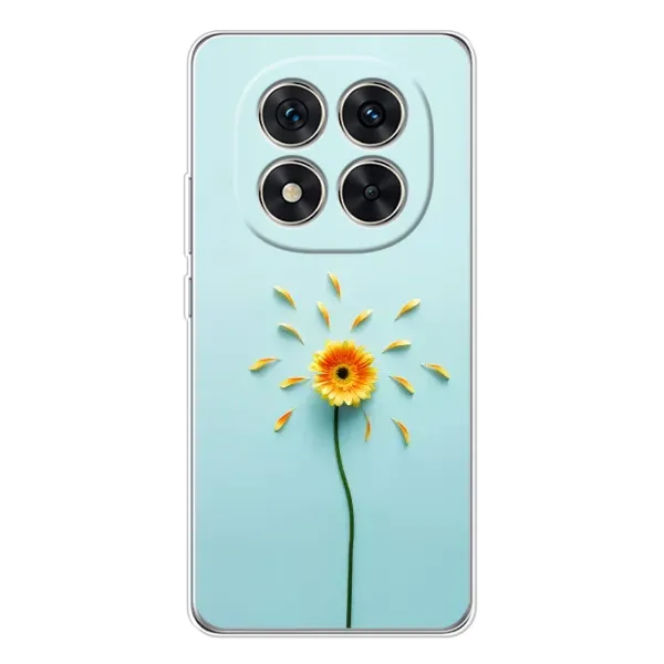 Чехол с принтом «Желтый цветок» для Xiaomi Redmi Note 14 Pro